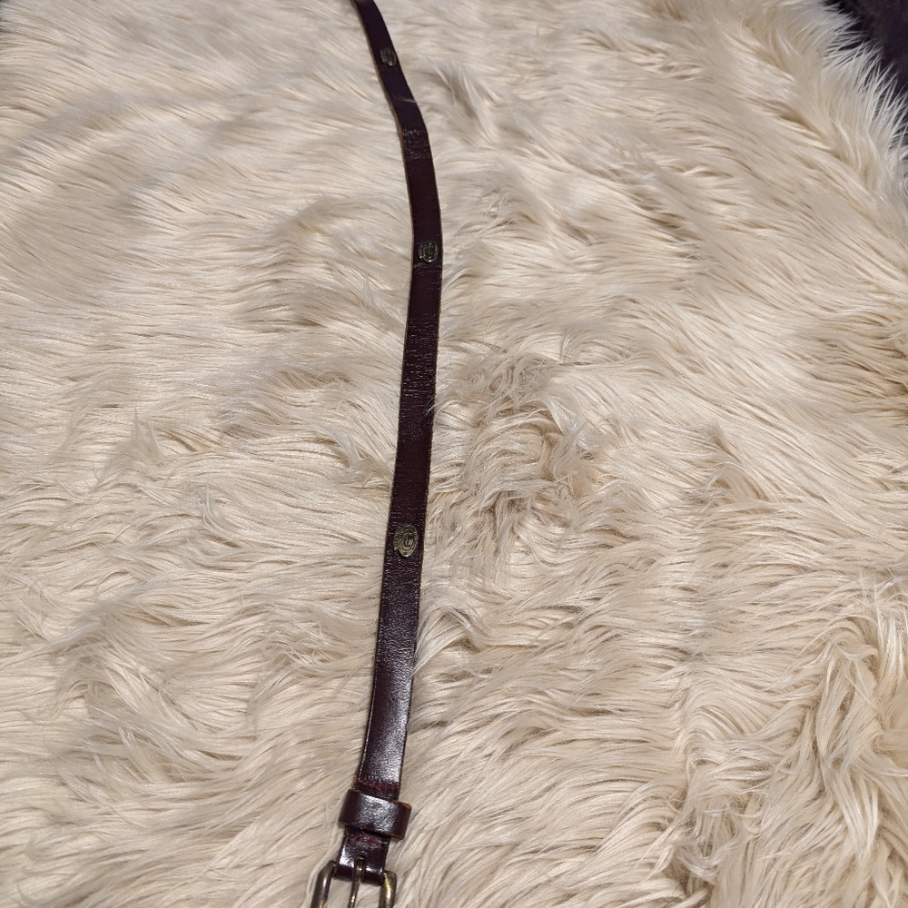 Vintage Etienne Aigner leather belt - Picture 4 of 7